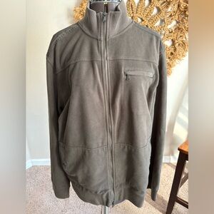 Mens Fleece Jacket Size XL Banana Republic